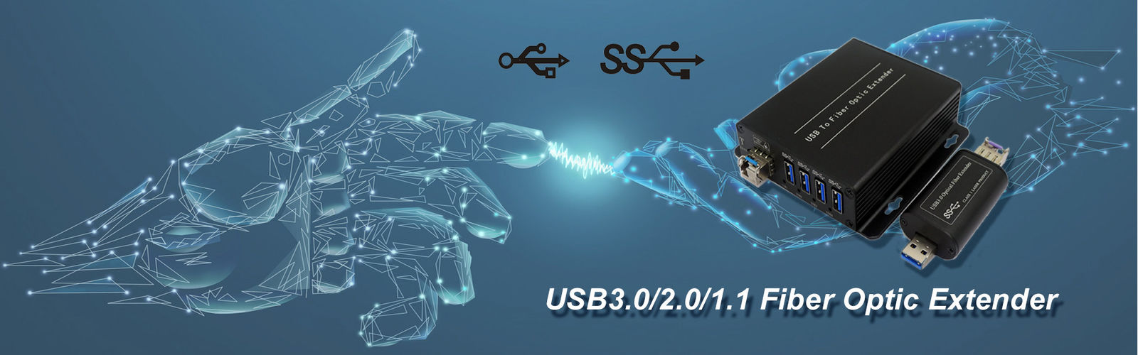 Fiber Optik USB Genişletici
