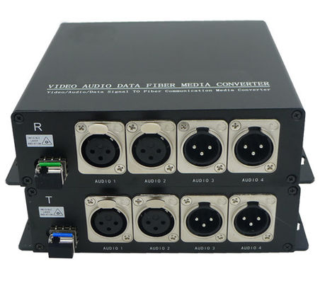 Yayın / Stüdyo Kurulumunuzu XLR Ses ve Fiber Bağlantısı ile Geliştirin 1 X ST / FC / SC / LC Seçenek