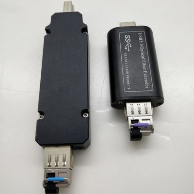 CE Fiber Optik USB Genişletici USB 3.0 Tip B Erkek Konnektör