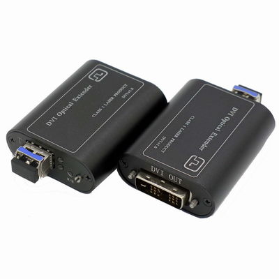 SM OM3 DVI Over Fiber Extender optik taşıma sistemi EDID programlama