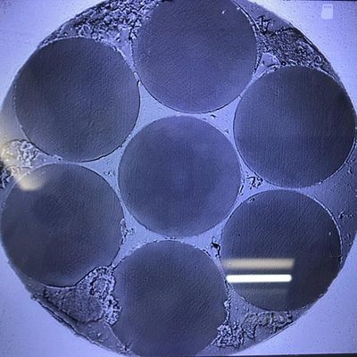 Çok Çekirdekli Optik Fiber Bilimsel Araştırma Ürünleri 6 altıgen düzenlenmiş