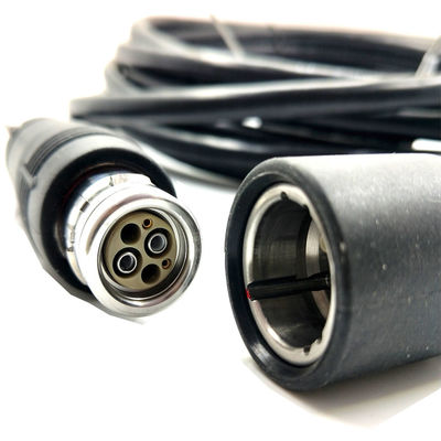 100 metre SMPTE Fiber Konnektörlü Hibrit Fiber Optik Kablo
