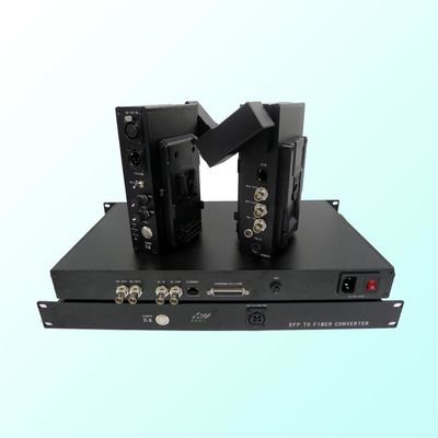 JVC W SDI Uzaktan Kumanda için HD 3G Fiber Kamera Sistemi EFP'den Fiber Dönüştürücüye