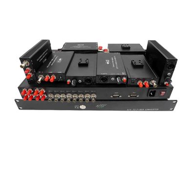 MINI 4 kanallı SDI'dan kameraya EFP fiber sistemi, interkom, Tally, Dönüş SDI'sı.