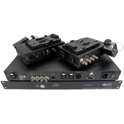 Canlı bağlantı stüdyo sistemi için fiber üzerinden SDI Ethernet Tally Uzaktan PGM sesli İnterkom