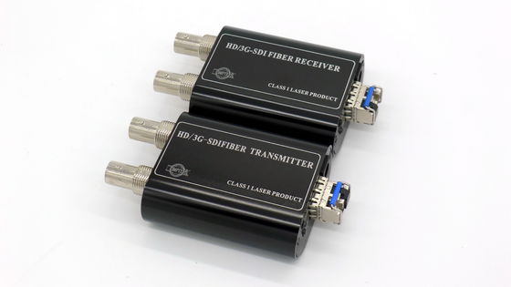 Muhteşem 3G-SDI fiber optik dönüştürücü video SFP Yayını 3G/HD-SDI ses verisi ethernet fiber optik genişletici