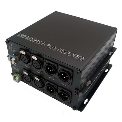 Yayın 2-CH 2 Yollu 3 Pin Xlr - Fiber Dönüştürücü Dönüştürücü/Alıcı/Verici ve Alıcı