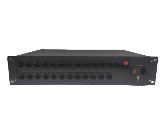 24 Kanal Fiber Ses Dönüştürücü