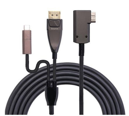 Naylon AOC Aktif Optik Kablo USB Fiber Optik Genişletici