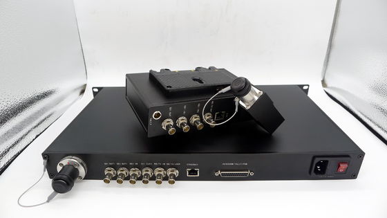 ENG,SNG ve EFP ve Datevideo Remote MCU-100 REVERSE video için 4 kanal Fiber Optik Kamera Sistemi birimi