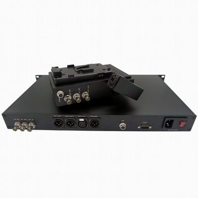 ENG,SNG ve EFP ve Datevideo Remote MCU-100 REVERSE video için 4 kanal Fiber Optik Kamera Sistemi birimi
