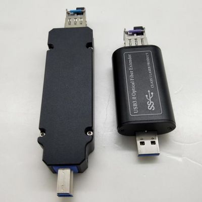 CE Fiber Optik USB Genişletici USB 3.0 Tip B Erkek Konnektör