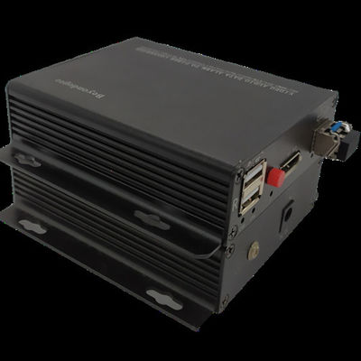 Uzak güç anahtarlı Displayport To Fiber Genişletici