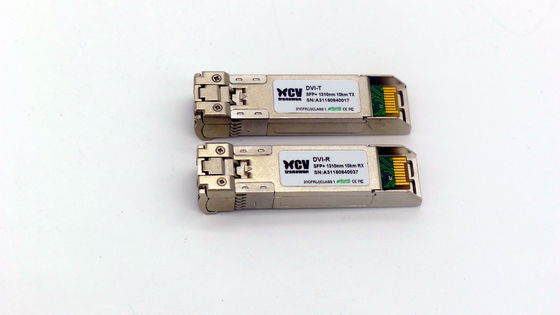 1310NM 20KM DDM SFP Alıcı-Verici Çalışma Veri Hızı 1,25 Gbps'ye Kadar