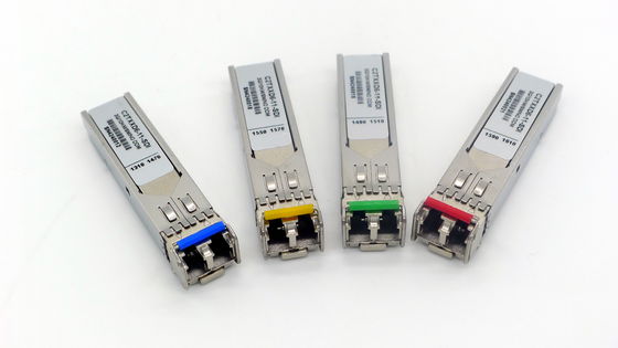 Sesten Fibere Dönüştürücü için Tek Modlu CWDM SFP Alıcı-Verici