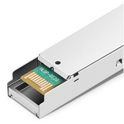DDM Çift LC Fiber Konnektörlü Tek Modlu SFP Alıcı-Verici