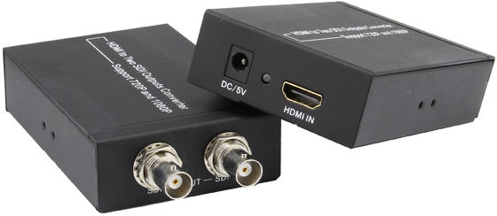5V 1A Güç adaptörü ile aynı anda HDMI'dan SDI'a Dönüştürücü