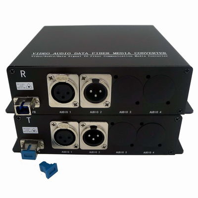 3pin XLR Sesten Fibere Dönüştürücü Genişletici MIC Seviyesi ve Hat Seviyesi