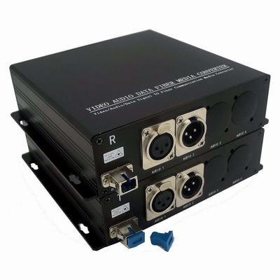 3pin XLR Sesten Fibere Dönüştürücü Genişletici MIC Seviyesi ve Hat Seviyesi