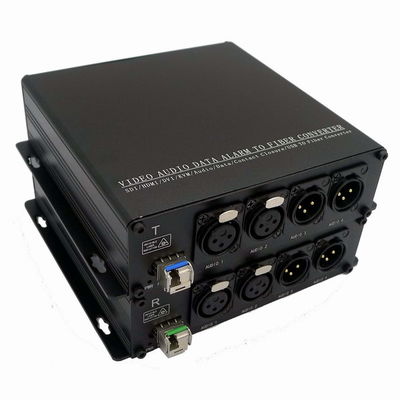 3pin XLR Sesten Fibere Dönüştürücü Genişletici MIC Seviyesi ve Hat Seviyesi