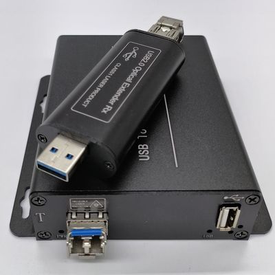 USB 2.0 - Fiber Genişletici Mini Rx Çözümü
