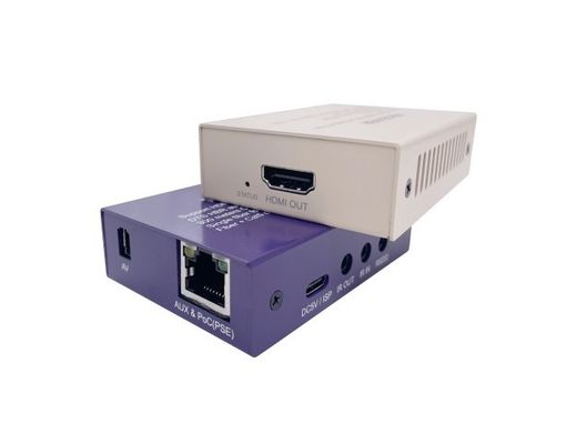 POE'li HDMI2.0 FİBER Genişletici