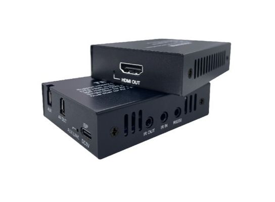 POE'li HDMI2.0 FİBER Genişletici